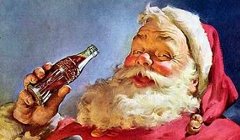 Кока-кольный Санта-Клаус